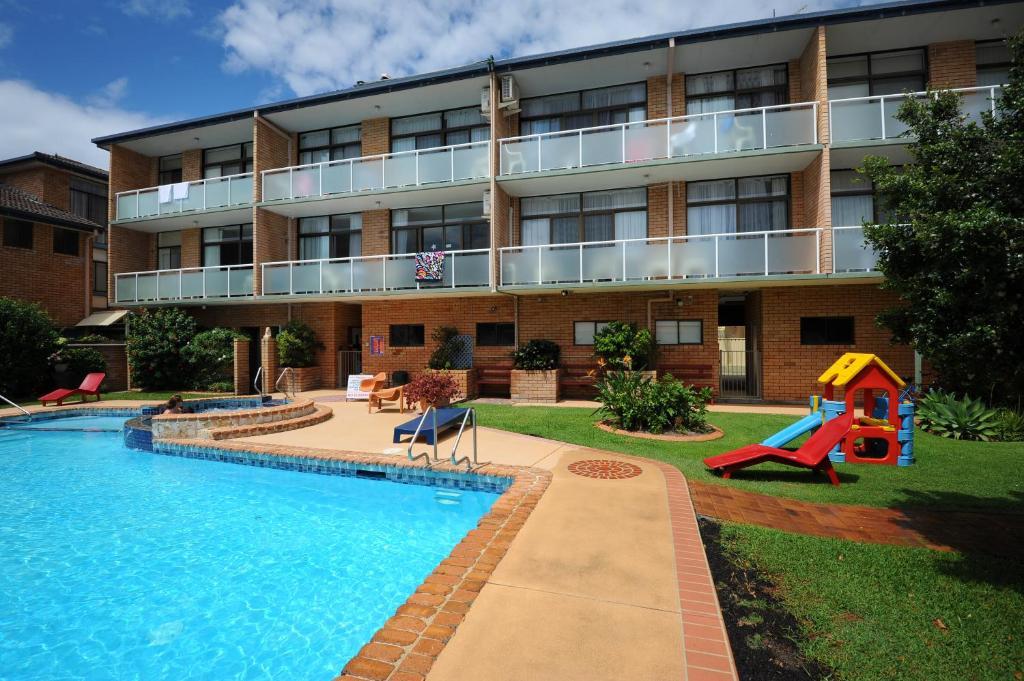 Aparthotel The Tahitian Coffs Harbour Exterior foto